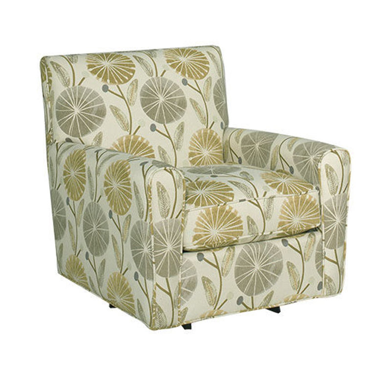 Venus Upholstered Swivel Armchair, No, Boaz 07