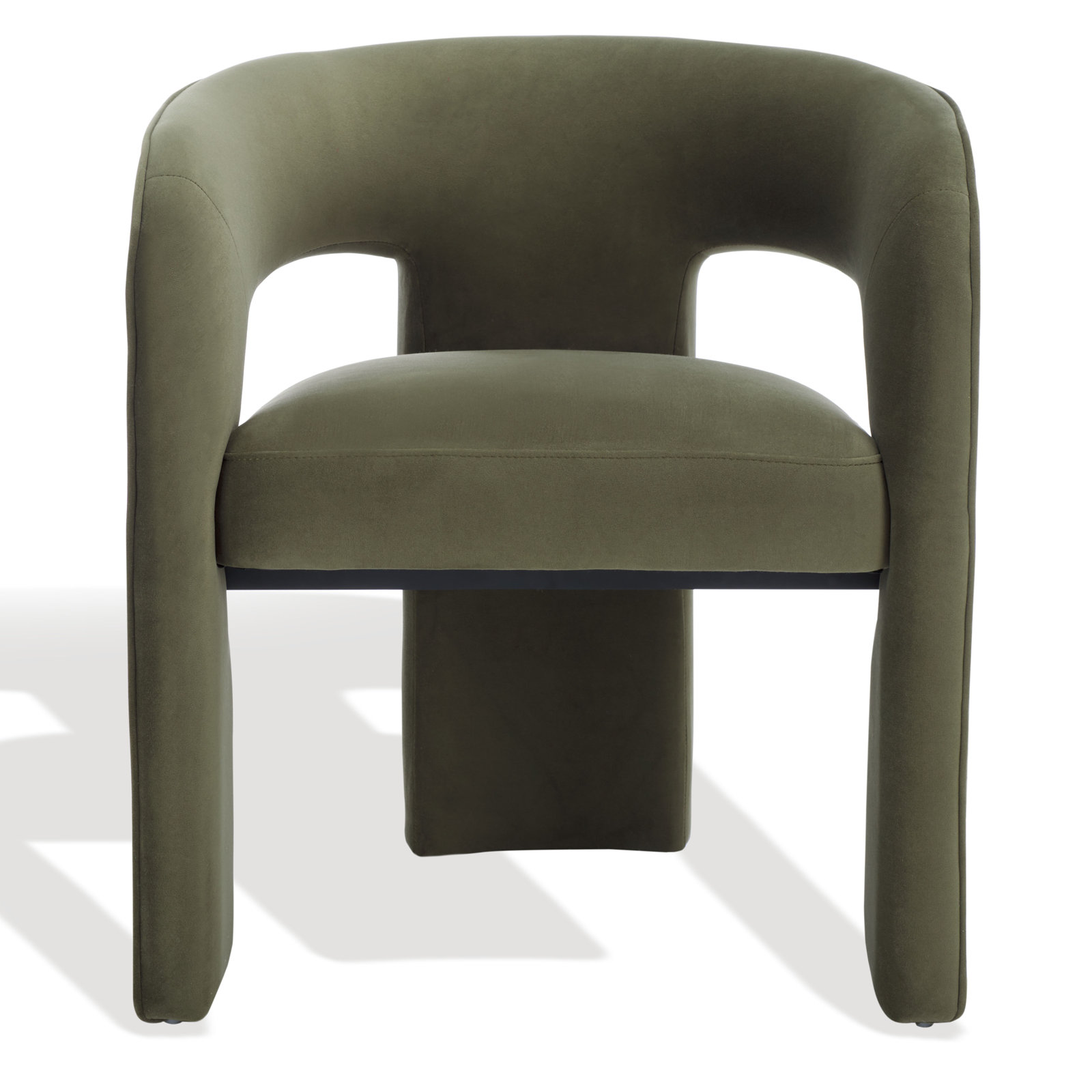 Meline Dining Chair, Taupe Chenille