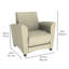 Chaise rembourrée mobile Pro Series-101941764