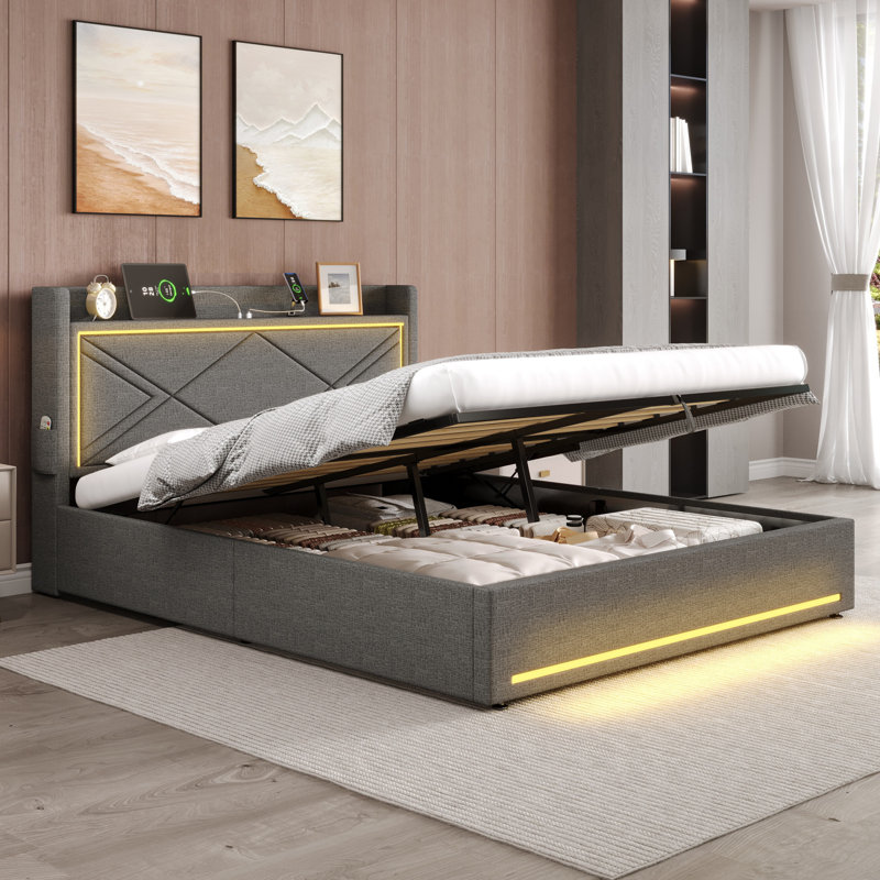 Ottoman Storage Bed, Kingsize (5')