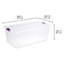Contenant de rangement avec couvercle transparent Sterilite