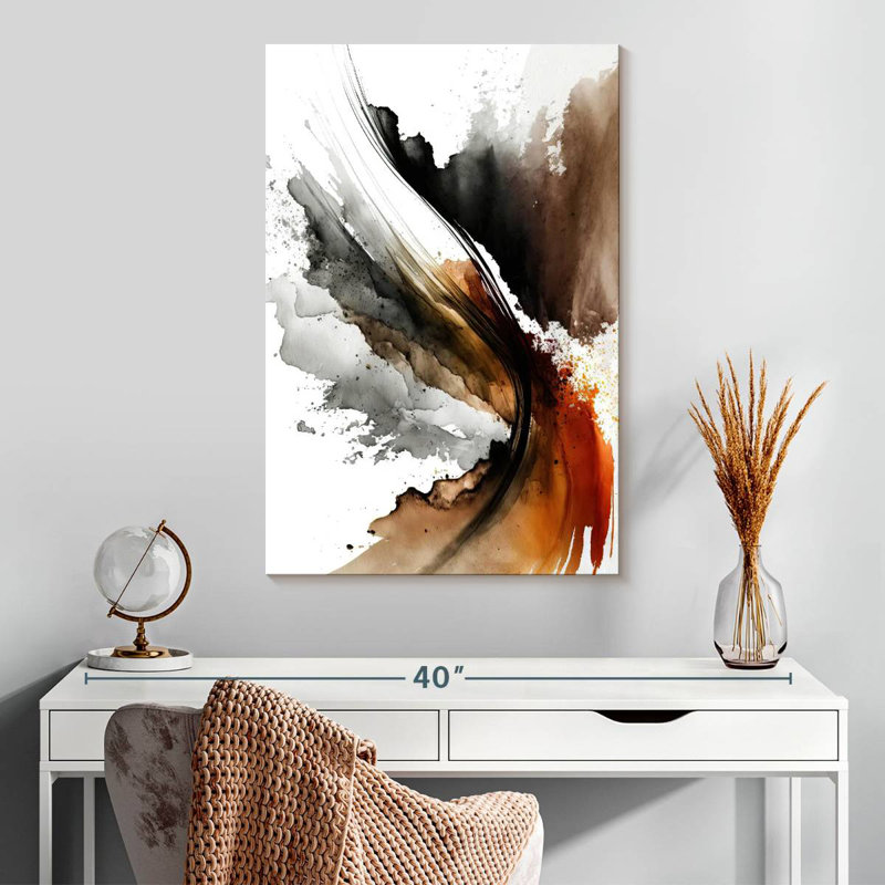 Avery Earthy Abstraction, 30" H x 20" W