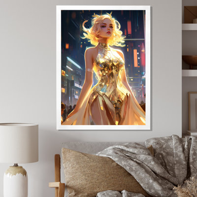 " Cyberpunk Urban Tokyo Glorious Goddess I "