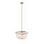 Lustre - configuration perlée à 2 lumières