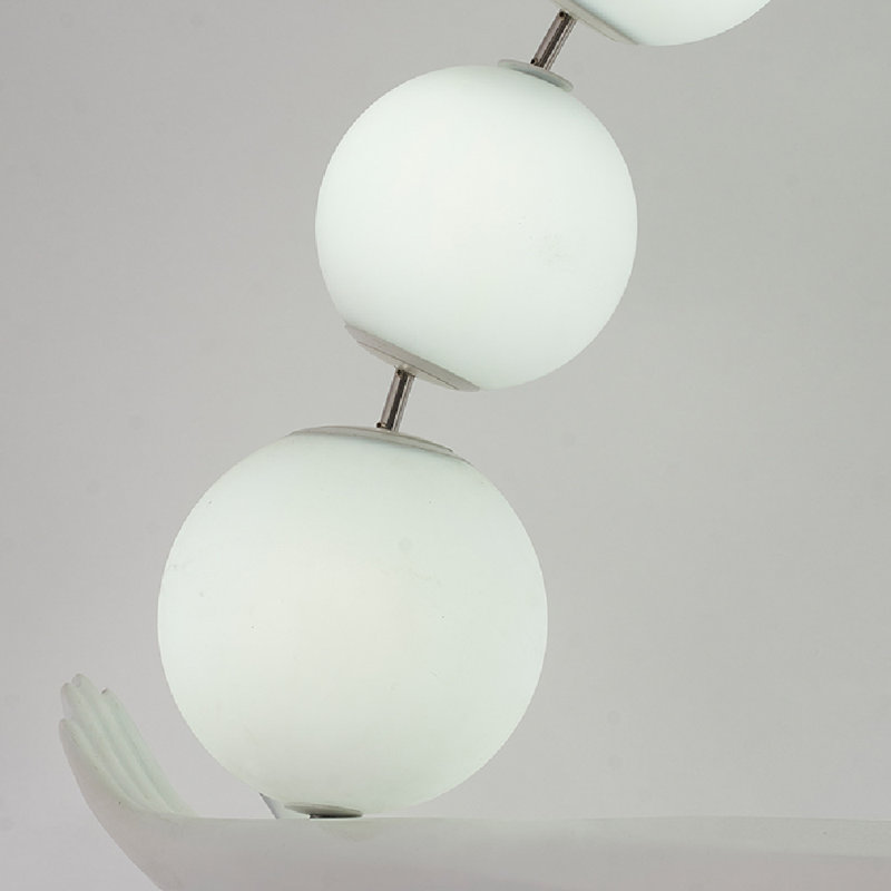 Lampe sur pied à DEL 89 po Brine