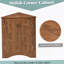 Armoire de plancher pratique et autoportante avec tablettes réglables pour la salle de bain et la cuisine, utilisant efficacement l'espace de coin et de mur-610685262