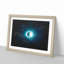 The Moon Passing the Sun - Picture Frame Graphic Art Print-56864011-56864007