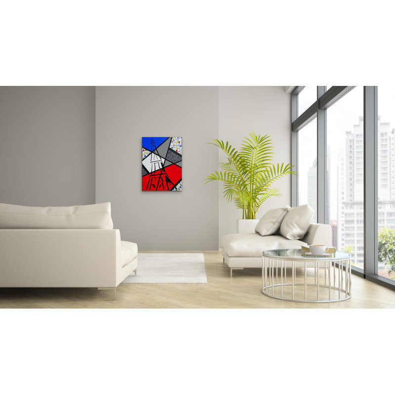 Vive La France! Painting by Eddie Bruckner
