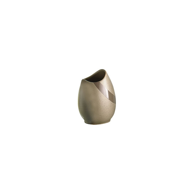 Porte-brosse à dents en pierre, Beige