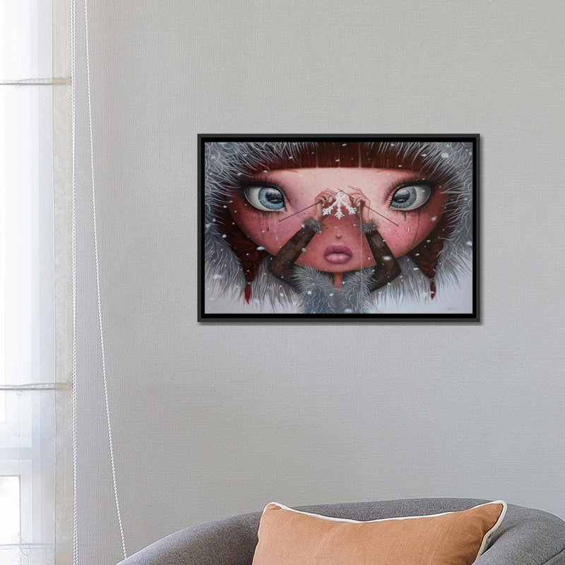 Impression sur toile, "vous ne fonderez jamais !, H 18 po x l 26 po x P 1,5 po, Toile avec cadre noir