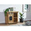 Railway Solid Wood 70 cm W Chest of 2 Drawers