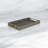Baidy Hand-Finished Faux Shagreen Rectangular Serving Tray-1205077588