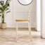 Montay 2 - Person Rubber Solid Wood Dining Set
