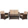 Amei 4 - Person Patio Conversation Sets with Cushions