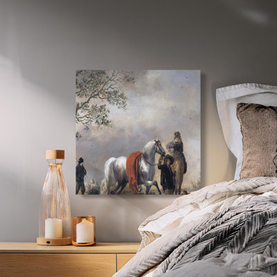 Merryman 1 Piece Wrapped Canvas Wall Art Set