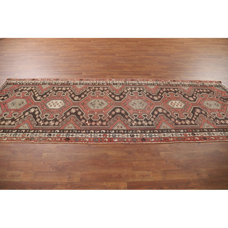 Tapis de couloir géométrique 4 x 10