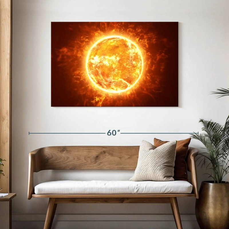 Oberle Scorching Sun, 30" H x 45" W