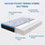 Matelas en mousse viscoélastique gélifiée mi-ferme 10 po Home-301398749