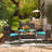 Rifiki 4 - Person Patio Conversation Set with Cushions-294053896-295489054