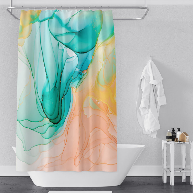 Rideau de douche Domineke, H 72 po x l 70 po