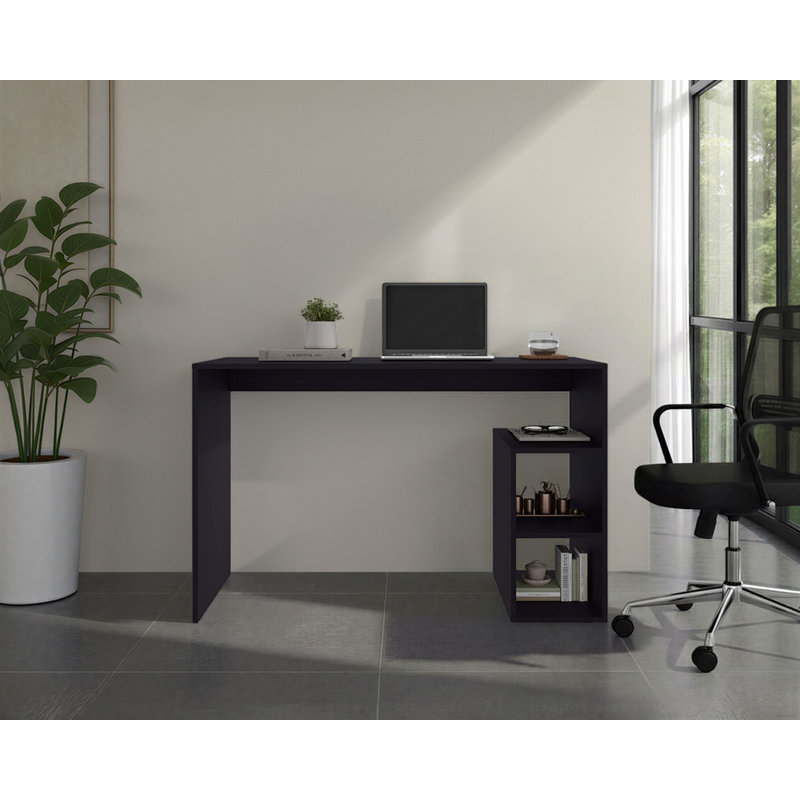 Rolla Desk Orquidea , Office, Black, Black