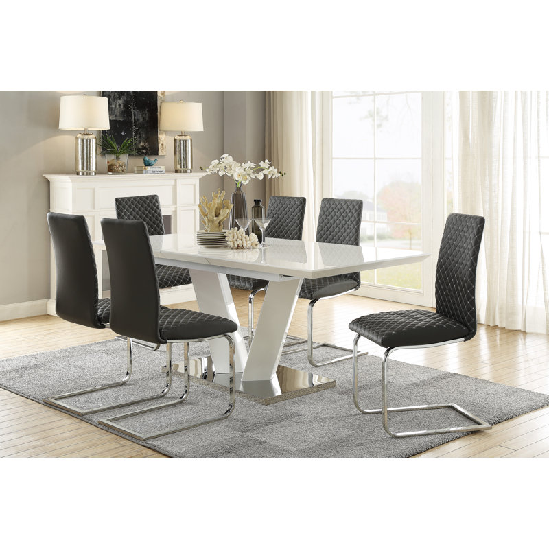Chaise de salle à manger rembourrée Speece