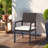Outdoor Dining Armchair With Cushion