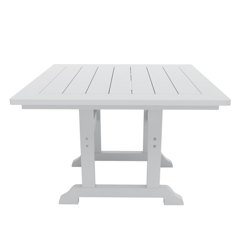 Table de salle à manger Laguna, Blanc