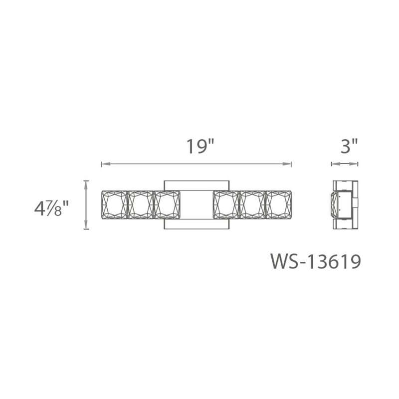 Sofia 1 - Light LED Bath Bar