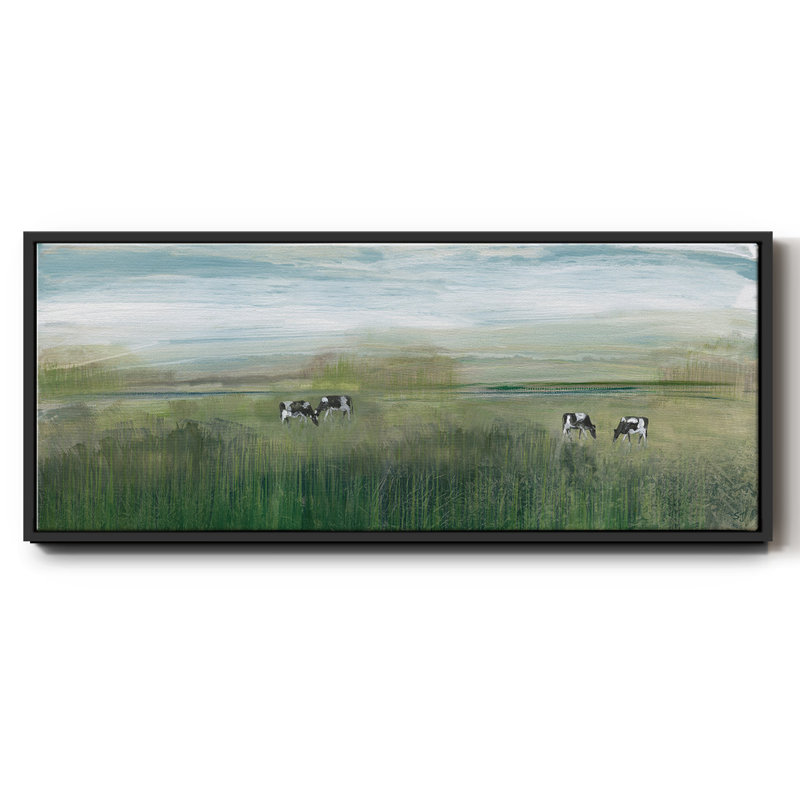 Grazing In Shandelee- Framed Canvas