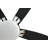 Kanali 52 inch Matte Black Ceiling fan with LED Light Kit and Remote Control