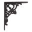 Fleur De Lis Cast Iron Shelf Bracket-925722916-925722917