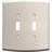 Franklin Brass Soft Arch 2-Gang Oversized Light Switch/Toggle Cover Wall Plate-100753526