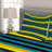 Farmhouse / Country Polyester Striped Coverlet-35364311