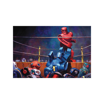 Roc Sock by Eric Joyner - Wrapped Canvas Painting