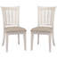 Chaise d'appoint blanche Hartling