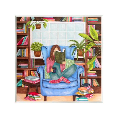 " Cozy Reading Corner " by Ale Saiz Studio on