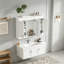Armoire murale avec tablettes réglables-129424067