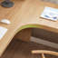 Bureau en L Burlywood, bureau d'angle en bois massif-106239369-106239371