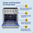 Hauslane 30" Dual Fuel Range In Stainless Steel | 4 Burners Up To 20,000 Btus | 4.2 Cu. Ft. Convection Oven With 5 Rack Positions | Convertible Ng/Lp | Cool-Touch Triple-Layer Door Rose Gold-120706422-120706423-120706429