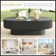Table basse ovale élégante de 43,3 po-1223986413
