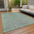 Machine Washable Indoor/Outdoor Kimberlin ACN2148 Striped Rug-113865861