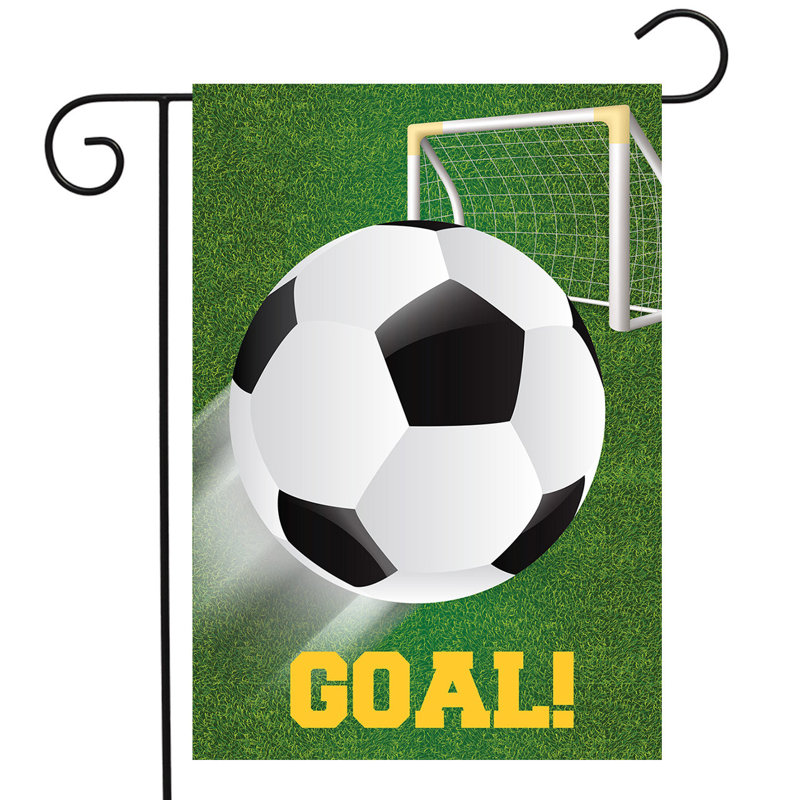 Soccer Garden Flag