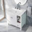 Meuble-lavabo avec lavabo en céramique Hauraa-2090927011