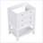 Modern Bathroom Vanity Storage Cabinet with Drawer and Open Shelf