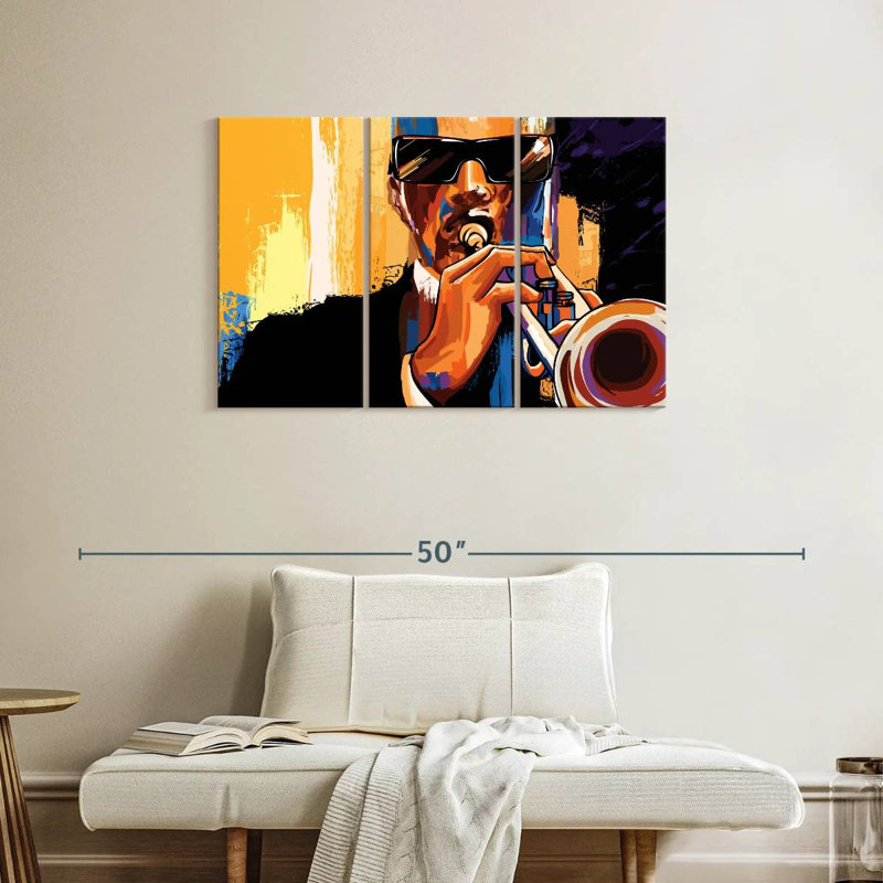 Abarca Trumpet Performer, H 24 po x l 38 po