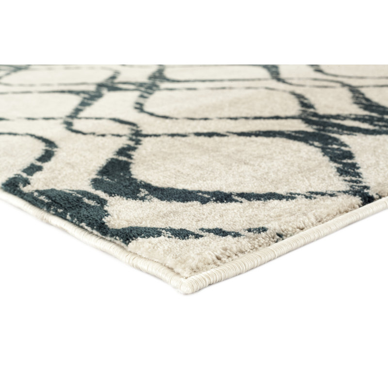 Akihiro Geometric Indoor Rug, Rectangle 5'2" x 7'4"
