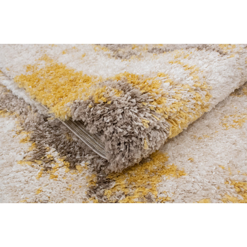 Asay Performance Abstract Indoor Rug, Runner 2'8" x 9'6"