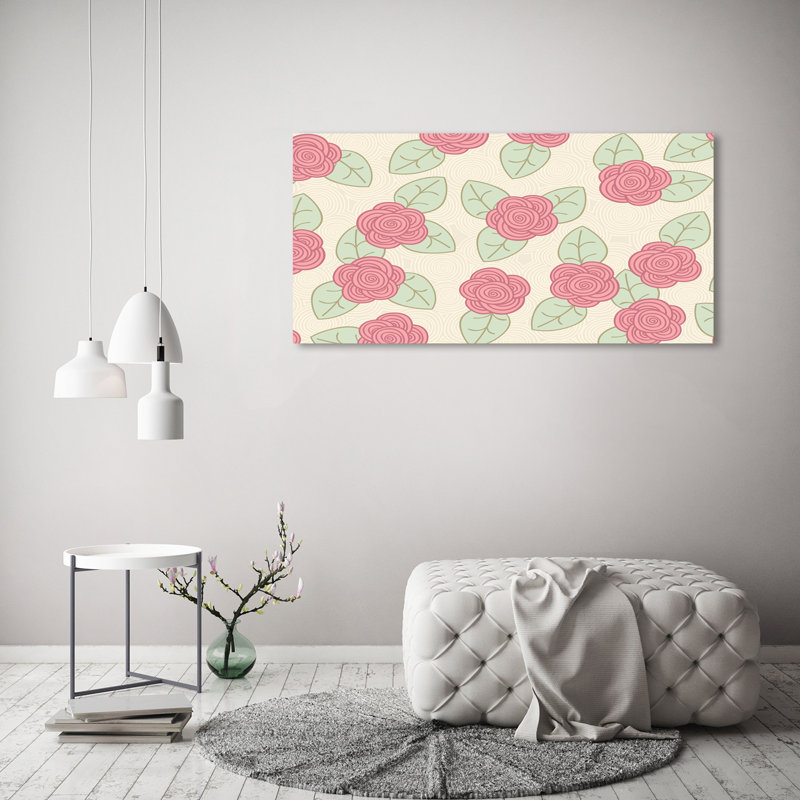 Roses - Wrapped Canvas Print