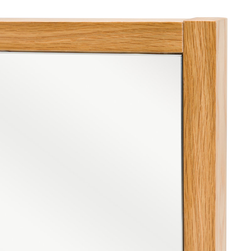 Miroir pour commode Alvarez, Chêne